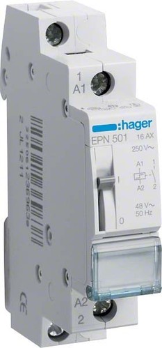 Hager Fernschalter 1S, 48V,16A EPN501