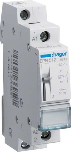 Hager Fernschalter 1S, 8V,16A EPN512
