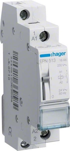 Hager Fernschalter 1S, 24V,16A EPN513