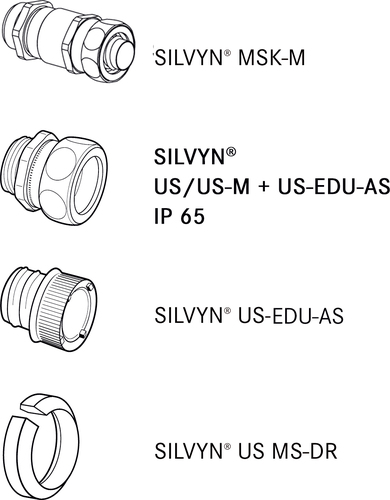 Lapp Zubehör SILVYN AS-P 9/10x14 10m GY 64400110