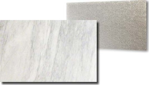 Eurotherm Natursteinheizung Marmor poliert, Wandmontage HE 6 W V-Varios