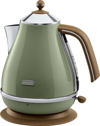 DeLonghi Wasserkocher Retro KBOV 2001.GR olive