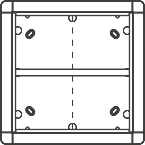 Ritto AP-Rahmen 4-fach, quad. 1883599