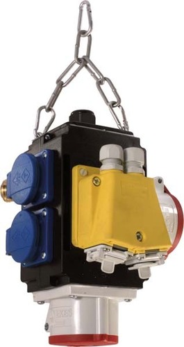 Bachmann Energiewürfel 2xSchutzk.2xCEE,RJ45 349.311