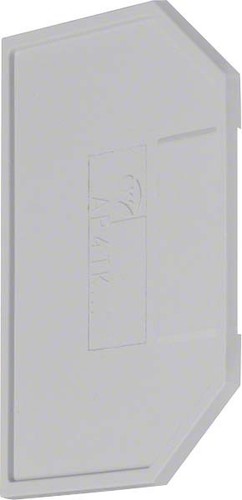Hager Endplatte f.KXA04KD KWE27G