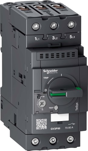 Schneider Electric Motorschutzschalter 70-80A GV3P80 Schneider Electric Motorschutzschalter 70-80A GV3P80