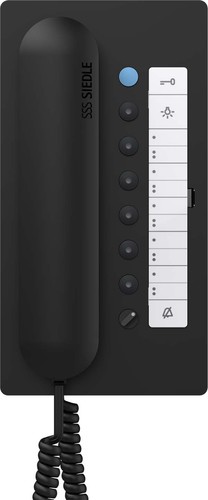 Siedle&Söhne Haustelefon Comfort schwarz HTC 811-0 S