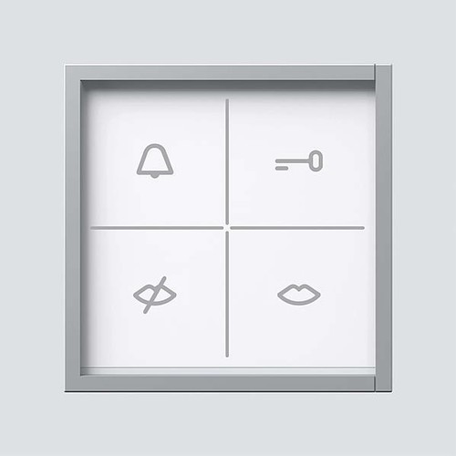 Siedle&Söhne Zustandsanzeige-Modul Silber-Metallic ZAM 600-01 SM
