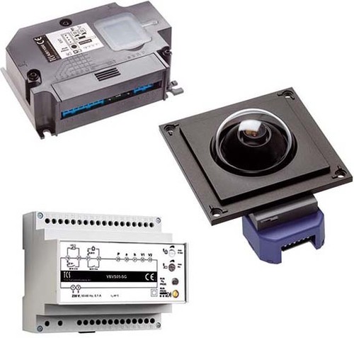 TCS Tür Control Videosprechanlagenset mit Dome-Kameramodul VK04