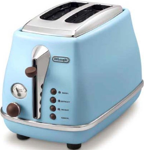 DeLonghi Toaster Retro CTOV 2103.AZ azur