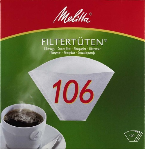 Melitta SDA Filtertüten 106 (VE100)