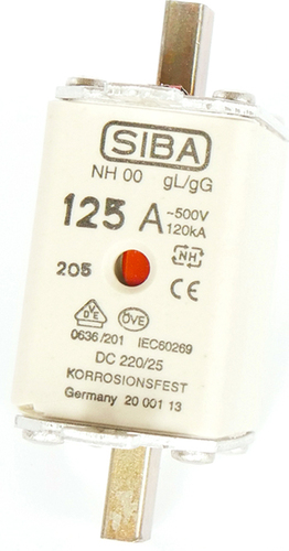 Siba NH-Sicherungseinsatz 63A NH00 aM 690V 2020908.63