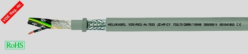 Diverse HEL JZ-HF-CY 4x1,5 Tr .500 PVC-Schleppkett JZ-HF-CY 4x1,5