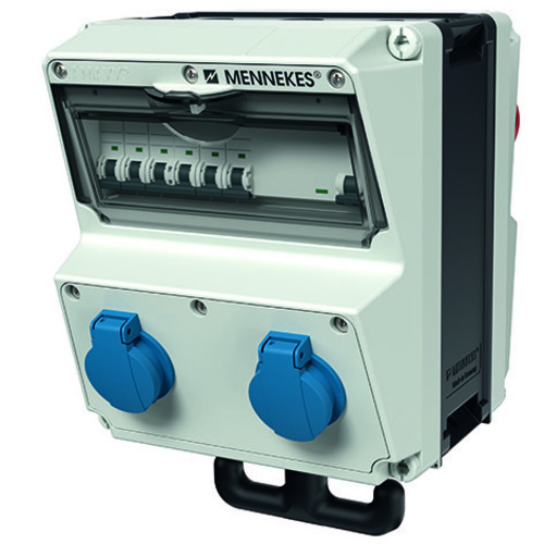 Mennekes Steckdosen-Kombination AMAXX abhängbar 970004 Mennekes Steckdosen-Kombination AMAXX abhängbar 970004