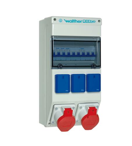 Walther Werke Steckdosenkombination 6980203 Walther Werke Steckdosenkombination 6980203