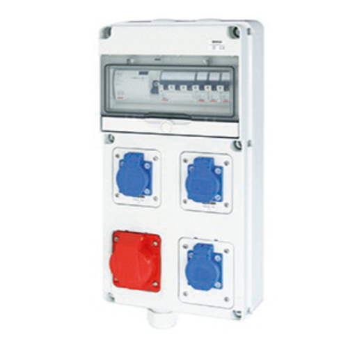 Gewiss Steckdosenkombination CEE 1x16A 3xSchutz. IP44 DE00318