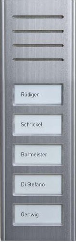 TCS Tür Control Audio Außenstation 5Tasten 1-reih.AP si ASX13005-0010