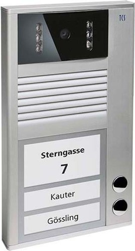 TCS Tür Control Video Außenstation 3Tasten 1-reih.AP si AVC11030-0010
