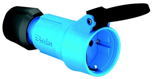 Bals Elektrotech. Schutzkontakt-Kupplung 16A 3p 230V IP54 7486