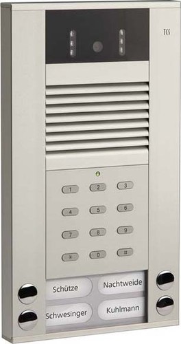 TCS Tür Control Video color Außenstation 4Tast 1reih.AP si AVE54043-0010 TCS Tür Control Video color Außenstation 4Tast 1reih.AP si AVE54043-0010