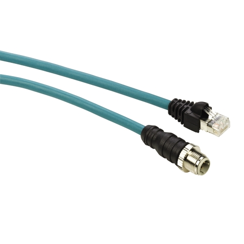 Schneider Electric Ethernet ConneXium-Kabel M12-Stecker, RJ45 TCSECL1M3M10S2 Schneider Electric Ethernet ConneXium-Kabel M12-Stecker, RJ45 TCSECL1M3M10S2