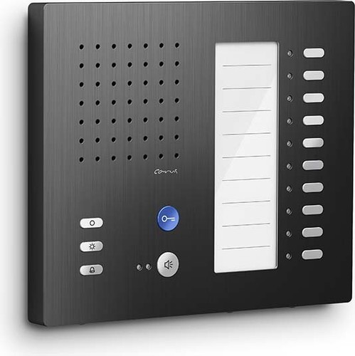 TCS Tür Control Audio Innenstation schwarz Wandger.CAI1100+10TA CAI1100-0156