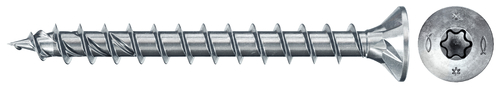 Fischer Deutschl. Spanplattenschr.Pwr-Fast 2 5,0x70 SK blvz VG TX 670363