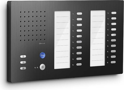 TCS Tür Control Audio Innenstation schwarz Wandger.CAI1200+20TA CAI1200-0156