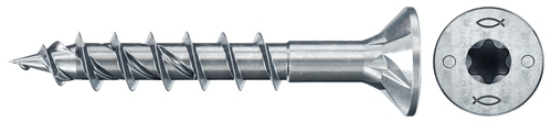 Fischer Deutschl. Spanplattenschr.Pwr-Fast 2 5,0x45 SK blvz TG TX 670375