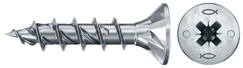 Fischer Deutschl. Spanplattenschr.Pwr-Fast 2 5,0x20 SK blvz VG PZ 670388