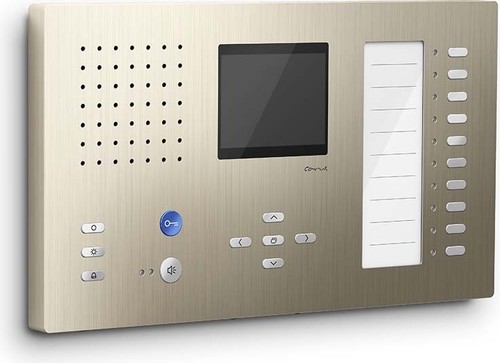 TCS Tür Control Video color Innenstation WandCAI2200+10RA cha CAI2200-0152