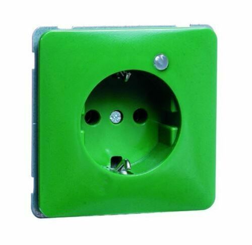 Peha Steckdose SCHUKO grün Beschriftungsf. LED H 80.6511.42 LED/4NA