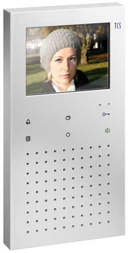 TCS Tür Control Video color Innenstation Freisprech.Touch weiß IVW9030-0140