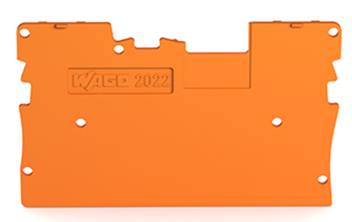 WAGO GmbH & Co. KG Abschlussplatte 1mm orange 2022-1692 WAGO GmbH & Co. KG Abschlussplatte 1mm orange 2022-1692