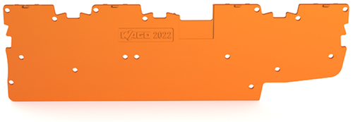 WAGO GmbH & Co. KG Abschlussplatte 1mm 1mm dick,grau 2022-1891