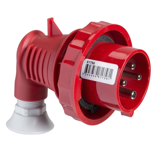 Schneider Electric Industrie-Wechselstecker 90° abgew., 16A, 3p+ 81759 Schneider Electric Industrie-Wechselstecker 90° abgew., 16A, 3p+ 81759