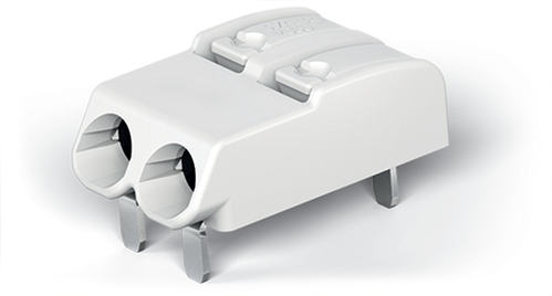 WAGO GmbH & Co. KG THR-Leiterplattenklemme Drücker,0,75mm²,weiß 2060-1452/998-404