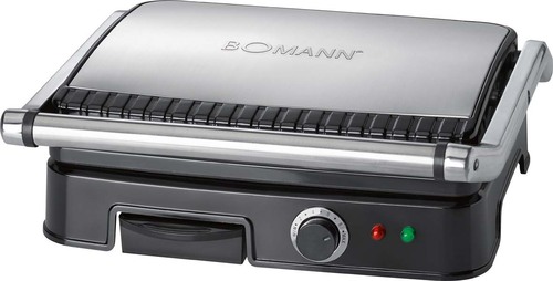 Bomann DA Kontakt-Grill 2000W KG2242CB sw-inox Bomann DA Kontakt-Grill 2000W KG2242CB sw-inox