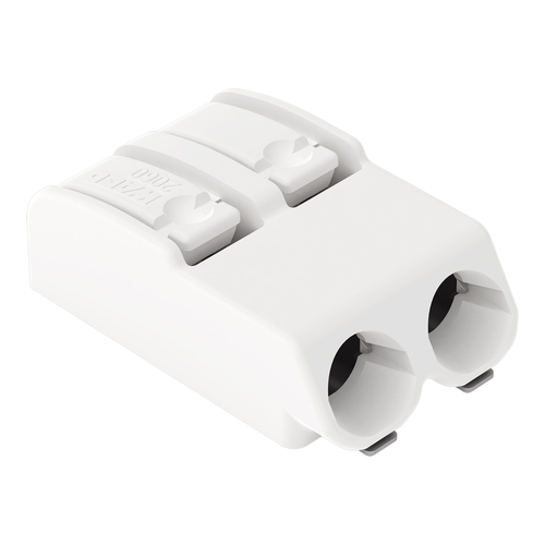 WAGO GmbH & Co. KG SMD-Leiterplattenklemme Drücker,0,75mm²,weiß 2060-452/998-404