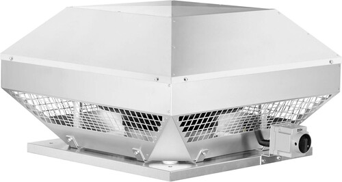 Helios Ventilatoren Radial-Dachventilator horizontal 1-PH RDW 450/4