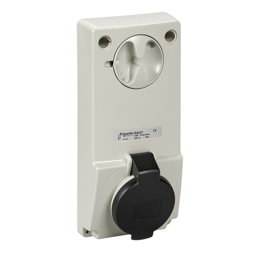 Schneider Electric Anbausteckdose verriegelt 16A, 3p+N+E, 480-500 82038 Schneider Electric Anbausteckdose verriegelt 16A, 3p+N+E, 480-500 82038