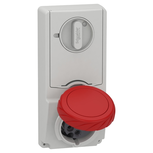 Schneider Electric Anbausteckdose verriegelt 16A, 3p+N+E, 380-415 82186 Schneider Electric Anbausteckdose verriegelt 16A, 3p+N+E, 380-415 82186