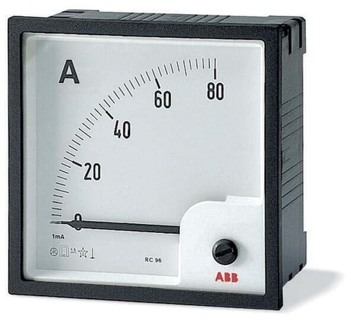 ABB Stotz S&J Amperemeter Schaltschranktürmont AMT1-A5/96