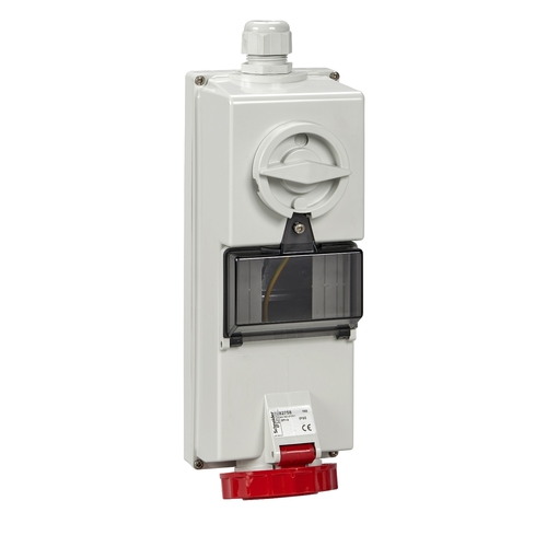 Schneider Electric Steckdose mit Verriegelung 16A, 3p+N+E, 380-415 82759 Schneider Electric Steckdose mit Verriegelung 16A, 3p+N+E, 380-415 82759