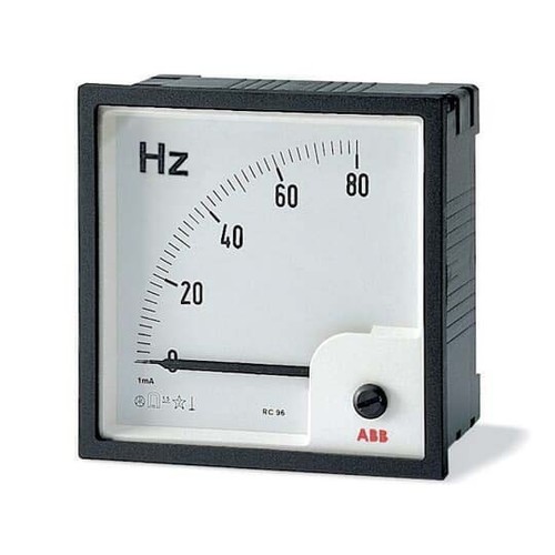 ABB Stotz S&J Frequenzmeter analog Wechselstrom 96mm FRZ-240/96