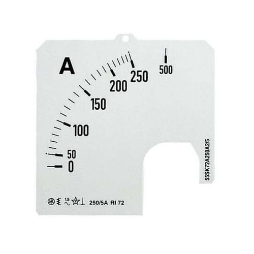 ABB Stotz S&J Amperemeter 100/5A SCL-A1-100/72