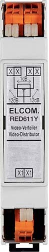 Elcom Videoverteiler/Abzweiger 2Draht REG RED611Y