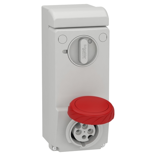 Schneider Electric Wandsteckdose verriegelt 16A, 3p+E, 380-415 V 83085