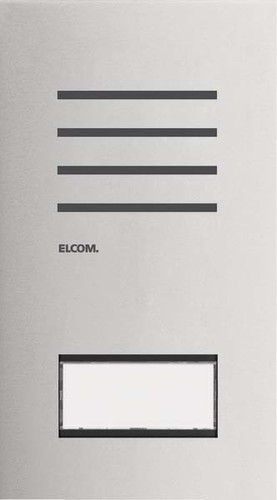 Elcom Türstation-Audio 1/1 2D Edelstahl ONE REQ001Y