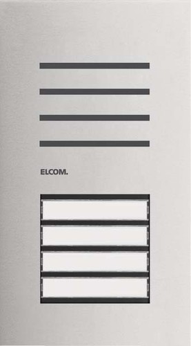 Elcom Türstation-Audio 4/1 2D Edelstahl ONE REQ004Y